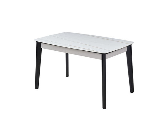 Einfacher Schiefer-Speisetisch des modernen Rocks des Brett-130x80x76cm