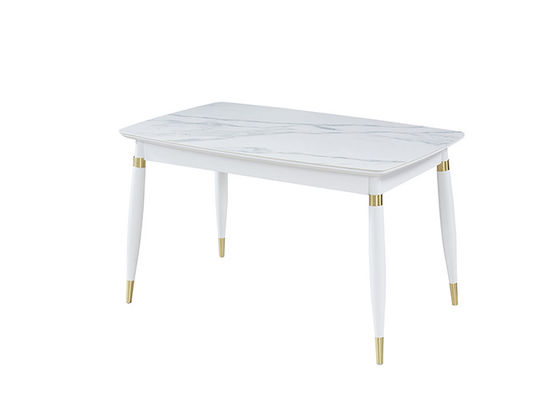 Heller Luxusschiefer-Speisetisch der art-130cmx80cmx76cm