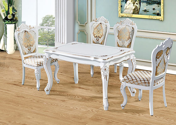 Europäischer fester hölzerner Minimalist-Luxusspeisetisch