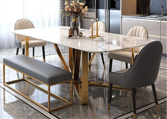Luxusmarmorspeisetisch ISO9001