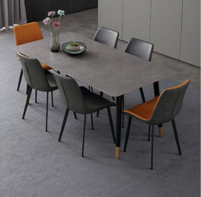 130cmx80cmx77cm Luxusmarmorspeisetisch, Speisetisch-Entwurf mit Marmorplatte