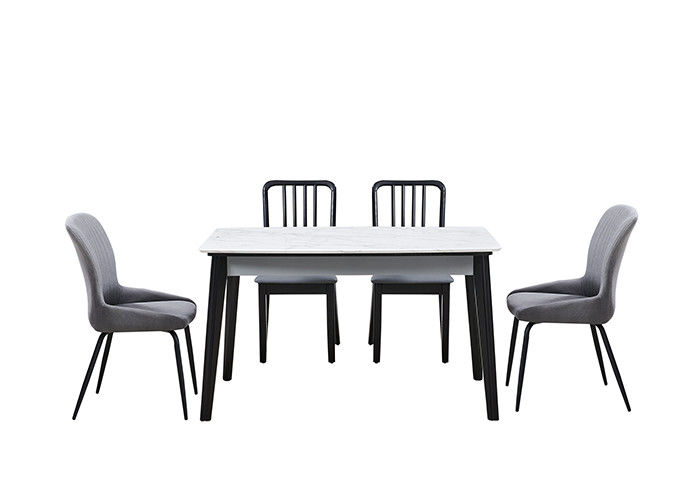 Felsen-Platten-Esszimmer-Möbel-Schiefer-Speisetisch