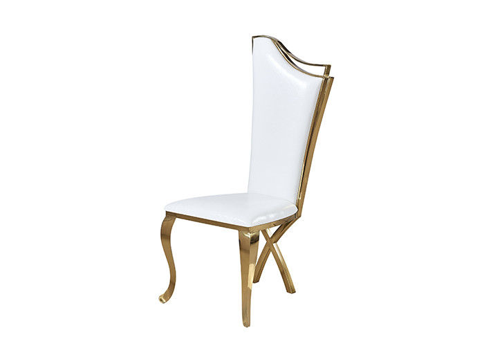 118cm Höhen-moderne lederne speisende Stühle