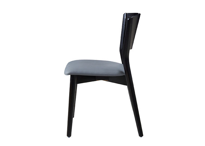 Kurzer künstlicher Gray Upholstered Dining Chairs