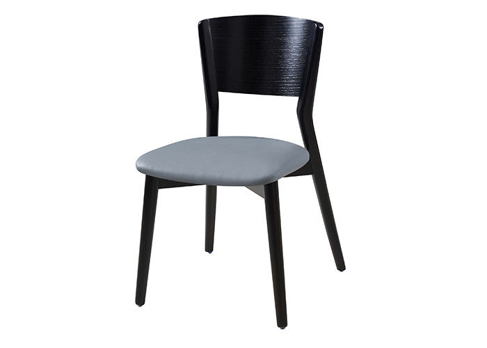 Kurzer künstlicher Gray Upholstered Dining Chairs