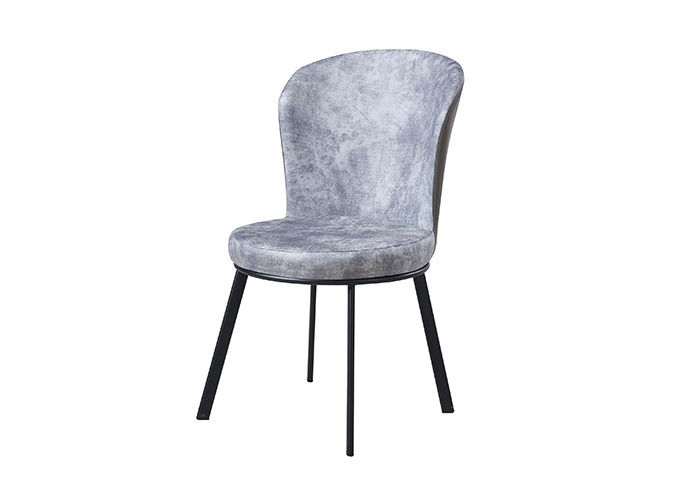 Büro-modernes Licht Gray Upholstered Dining Chairs