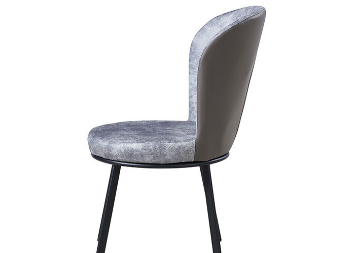 Büro-modernes Licht Gray Upholstered Dining Chairs