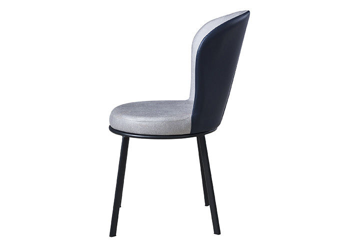 Schmiedeeisen-Familie Grey Upholstered Dining Chair