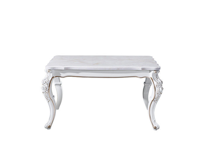 Marmoradliger und elegante rechteckige Restaurant-Tabelle