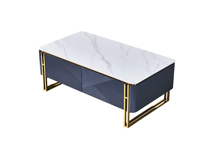 130cmx70cmx50xm marmorn Fernsehstand-Couchtisch, quadratischen Couchtisch