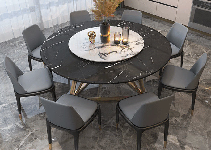 Platten-Familien-starker dauerhafter Speisetisch des Felsen-ISO14001