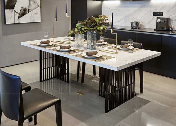 51&quot; Mode-Speisetisch-Entwurfs-Marmorplatte x31 ' x31“
