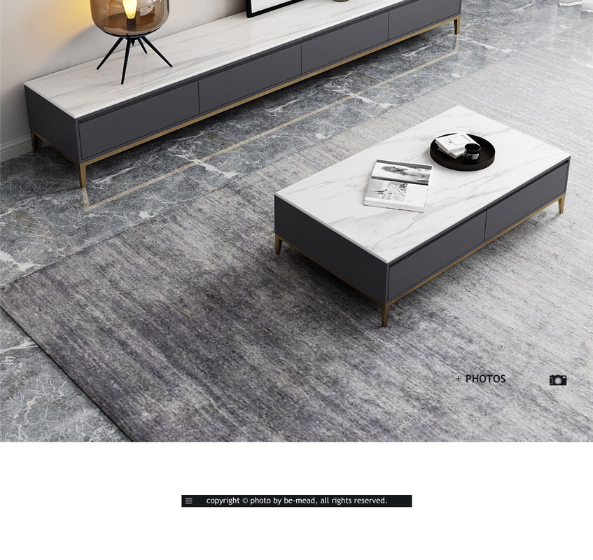 200x40x25cm unbedeutender Fernseheinheits-Couchtisch-Satz