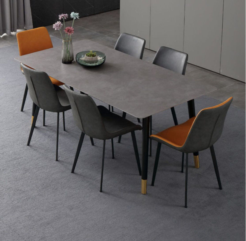 130cmx80cmx77cm Luxusmarmorspeisetisch, Speisetisch-Entwurf mit Marmorplatte