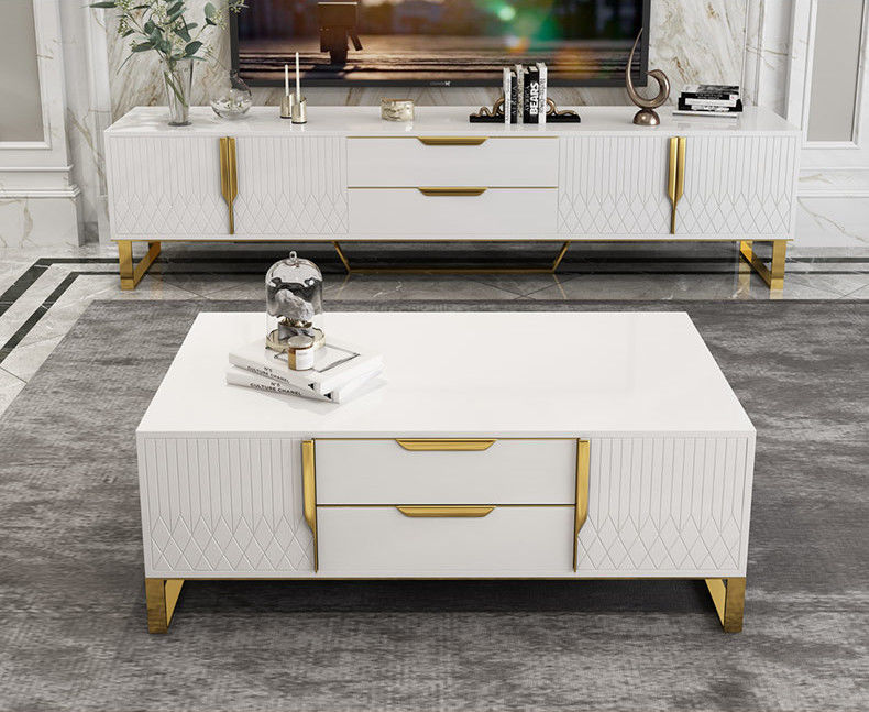 Moderner eleganter Haupt-Einheits-Couchtisch-Satz Fernseheniso9001