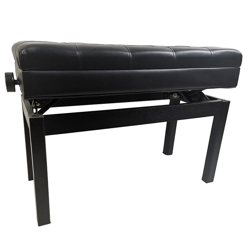 Antike doppelte Klavierhocker-Osmane Speicherlederne ODM 86cm hoch