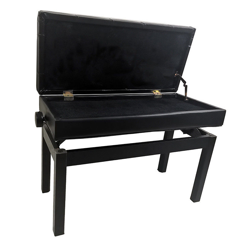 Antike doppelte Klavierhocker-Osmane Speicherlederne ODM 86cm hoch