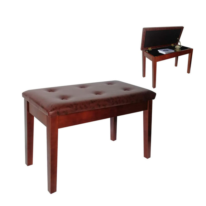 Höhe des Klassenzimmer-Wohnzimmer-ODM-Doppelt-Klavierhocker-34.3cm