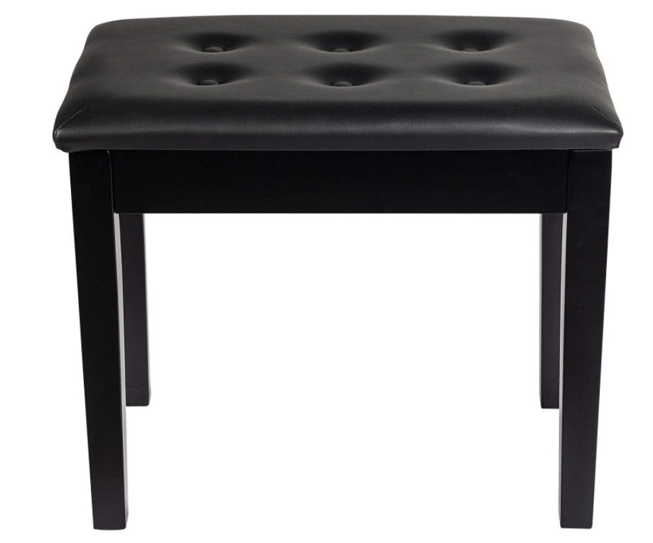 Duo-Tastatur-ODM-Doppelt-Klavier-Bank mit Speicherbreiter Seat-Faux-ledernem Schwarzem