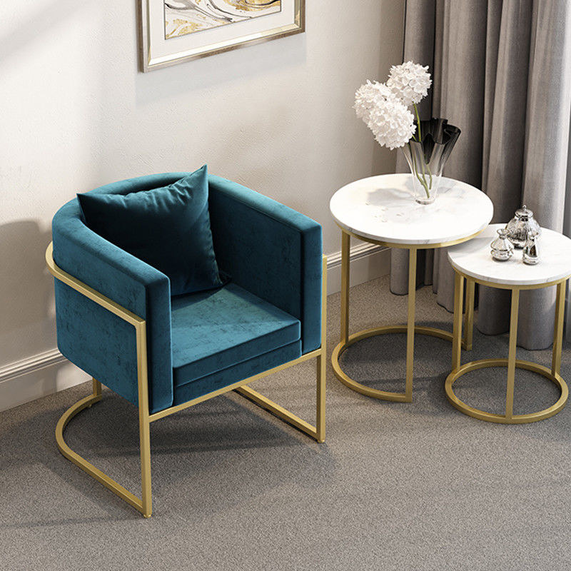 Nordische Studio-Verhandlungs-Schmiedeeisen-Möbel Sofa Set